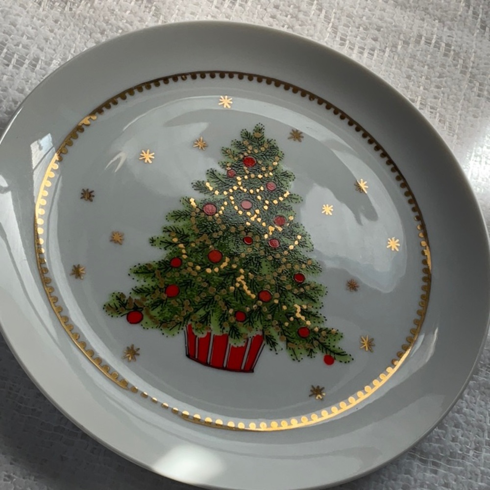 George GOOD Christmas China Small Plate Single - Picture 3 of 6